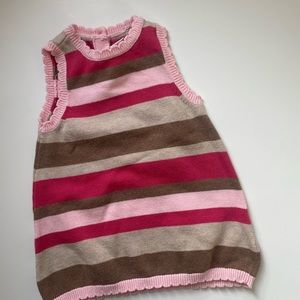 Gymboree striped jumper 6-12 months (100% cotton)